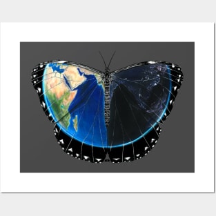 Butterfly Earth Posters and Art